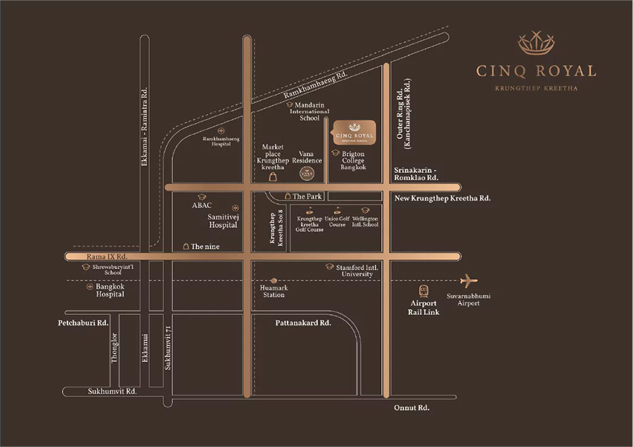 บ้านคฤหาสน์ CINQ ROYAL